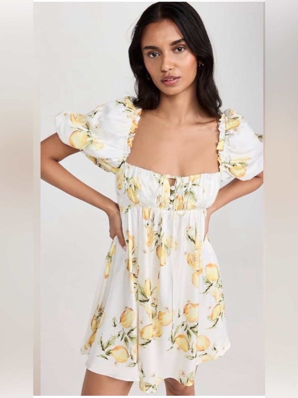 NWT For Love & Lemons Serafina Mini Dress